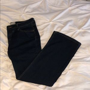 Banana republic bootcut jeans dark wash
